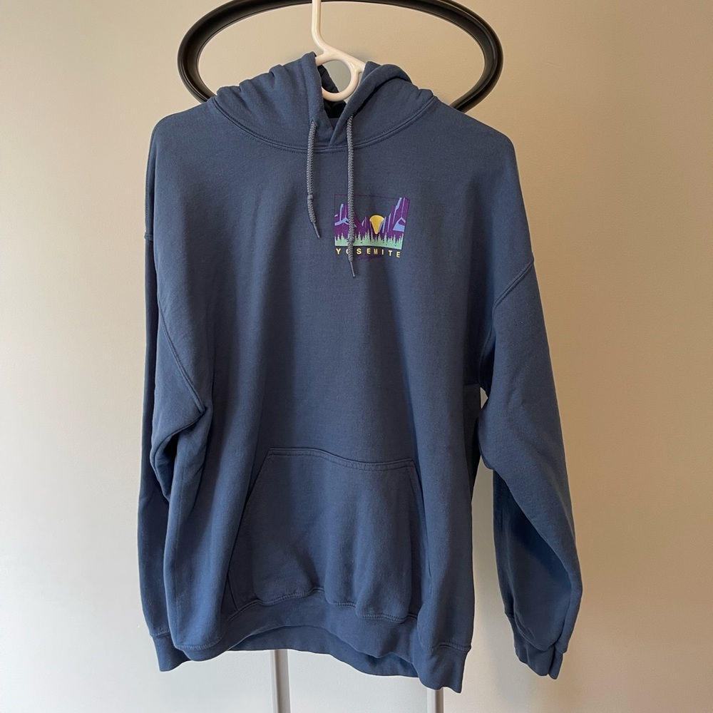 Blue Graphic Hoodie Yosemite